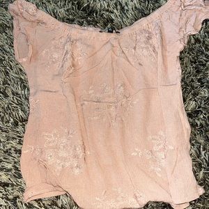 Size small. Kendall and Kylie pink floral two piece set